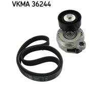 Juego de correas trapeciales poli V SKF VKMA 36244