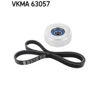 Kit de correa trapezoidal acanalada VKMA 63057 SKF para HONDA