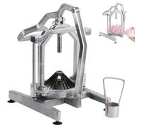 Kit de cortador de cebolla floreciente comercial,fabricante manual de flores cebolla con mango ergonómico,cortador verduras acero inoxidable,diámetro de hoja 152 mm,for restaurante y cocina casera