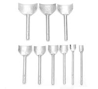 KIT DE CORTADOR DE PERFORACIÓN SEMICÍRCULO PARA CARTERAS DE EXTREMO DE CORREA DE CUERO PARA ARTESANÍA DEL CUERO