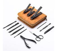 Kit de Cortaúñas,Juego de Manicura,Juego de Manicura Profesional,Kit de Manicura 16 en 1,Kit de Herramientas de Pedicura Profesional de Acero Inoxidable para Mujeres y Hombres