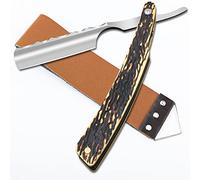 Kit de corte de garganta M&LD para hombres, cuchillas de afeitar de acero inoxidable para peluquería, hogar y salón, navajas rectas, regalos para papá y marido