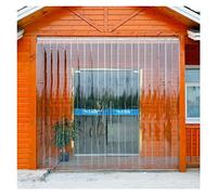 Kit de Cortina de Puerta con Tiras de Vinilo: Tiras de plástico duraderas con superposición de 3 cm para Zonas de Alto tráfico, fácil instalación, Ideal para Uso doméstico y Comercial, inclu