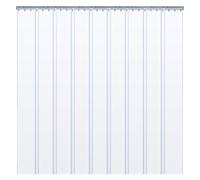 Kit de Cortina de Tiras de PVC para Puertas - Cortina de plástico Aislante para refrigeradores, congeladores y garajes - 180 x 230 cm (70,86 x 90,55 Pulgadas) Patios, traster