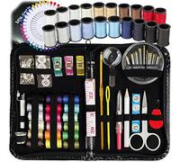 KIT DE COSTURA, 38 carretes de hilo - GRATIS Extra 20 colores más útiles de hilos - Mini kit de costura de viaje, kit de costura de principiantes, kit de costura de emergencia