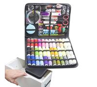 Kit de costura con estuche - Kit de costura completo adecuado para principiantes con organizador | Accesorios de costura para Maleta, cajón de oficina, maletín, coches, taquillas