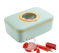 Kit de Costura de Viaje,Juego de Hilos con Lupa para Costura | Estuche de Manual Portátil - para Viajes de Negocios al Aire Libre Día a Día Vacaciones