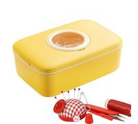 Kit de Costura de Viaje para Adultos,Juego de Suministros con Agujas, Hilos y Lupa - Estuche de Costura Manual Portátil | para Vacaciones, Viajes de Negocios, Hotel, al Aire Libre y Escapadas