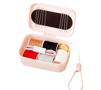 Kit De Costura Para Adultos,Organizador De Suministros De Costura Para Viaje Caja Magnética - Accesorios De Manualidades Familiar Para Mamá Mujeres Hombres Principiantes Adolescentes Niños