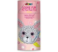 Kit de Costura para Crear un Bolso con Forma de Conejo - 15 cm - Incluye Hilos, Relleno y Aguja de Plástico para Tejer - A Partir de 6 Años - Avenir - Set de Manualidades para Tus Peques
