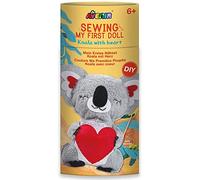 Kit de Costura para Crear un Peluche con Forma de Koala - 23 cm - Incluye Hilos, Relleno y Aguja de Plástico para Tejer - A Partir de 6 Años - Avenir - Set de Manualidades para Tus Peques