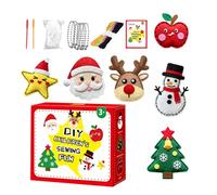 Kit de Costura para Niñas Haz 6 Piezas de de Árbol de Navidad