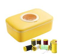 Kit de Costura Pequeño Tamaño Viaje | Accesorios de Aguja e con Lupa | Estuche de Costura Manual Portátil | para Vacaciones, Viajes de Negocios, Hotel, al Aire Libre y Escapadas