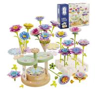 Kit de creación de flores genérico | Kit de arte floral con pétalos, set artístico hecho a mano para niños y niñas de 4 a 8 años para decoración de tienda y bodas