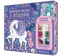 Kit de creación de imágenes con lentejuelas - Animales mágicos