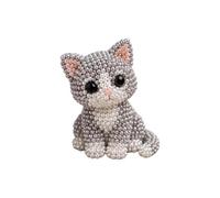 Kit de creación de perlas de animales DIY Artesanía Artística para niños adultos Proyecto lúdico educativo para realizar yo mismo (D, 6 cm)