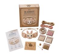 Kit de creación de pulseras de perlas Creación de joyas temáticas | Kit de perlas de pulsera para proyectos de bricolaje, arte principiante, cumpleaños, Navidad, amistad, bordado y artesanía