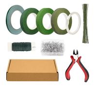 Kit de creación de ramos genéricos,Suministros Para arreglos florales | Accesorios Arte Floral Suministros Floristas Para Creación De Corsajes Accesorios De Boda Proyectos Creativos