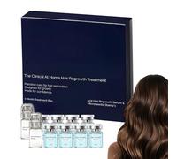 Kit de crecimiento del cabello, de cuidado del cuero cabelludo, juego de estimulación de raíces, dispositivo de microagujas dúo con soporte nutritivo para el cabello, de reparación de