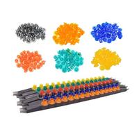 Kit de cría de reina, 15 vasos para células de abeja y soporte para marco, kit de injerto de plástico codificado por colores para apicultura, suministros de apicultura