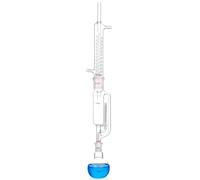 Kit de cristalería de laboratorio para dispositivos de extracción de sorts, extractor de Sorts de vidrio borosilicato, con refrigerante y matraz de fondo plano (250ml)