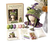 Kit De Crochet Sombrero Bucket Tejiendo Sombreros Animales