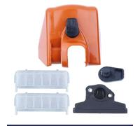 Kit de cubierta de cabezal de carcasa de filtro para motosierras 021 MS230 MS210 MS250 incluye piezas de montaje y mecanismo de bloqueo