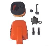 Kit de cubierta de filtro de aire de carburador de repuesto para motosierras para 371 372 372XP 362 365 modelo 503817701 soporta estabilidad del motor y e combustible