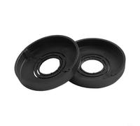 Kit de cubierta de manguera de calefacción, 4 piezas, accesorios decorativos diseñados para duchas y tubos de radiador con tamaños flexibles (negro)