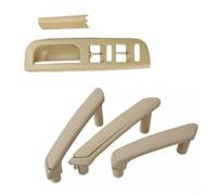 Kit de cubierta de manija de puerta interior para Passat para reemplazo de | Set3B1837113 3B1837114 OEM FitBlack Gris Beige Mango Plástico ABS Resistente al Desgaste Cubiertas Restaurar Peeling Puerta