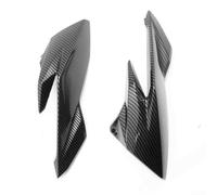 Kit de cubierta de marco de carenado superior negro de fibra de carbono compatible con Honda Cb500f 2016 2017 2018 piezas de trabajo del cuerpo de ventilación del tanque lateral delantero