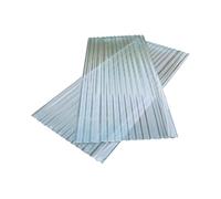 Kit de cubierta de patio y techo de cochera de fibra de vidrio corrugada, láminas de FRP resistentes al calor, paquete de 5, 8 o 10, for patios y terrazas.(150cm-10 pieces,0.15cm)