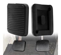 Kit de cubierta de pedal de freno de embrague de goma negra antideslizante 52002750 para Jeep Grand para Cherokee ZJ 1993 1994 1995 1996 1997 1998