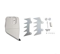 Kit de cubierta de piñón de embrague, 1 pieza de repuesto de metal y plástico para motosierras MS660/MS650/066 con espiga de perro y atrapador de cadena