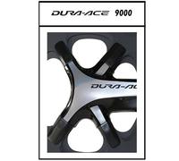 Kit de cubierta de plato X110 adecuado para Shimano Dura Ace 9000, negro T.A.