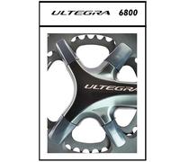 Kit de cubierta de plato X110 adecuado para Shimano Ultegra 6800, antracita T.A.