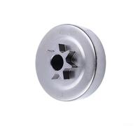 Kit de cubierta de tambor y piñón de embrague de motosierra, 0.3 pulgadas-7T, metal de 2.7 pulgadas, juego de 6 piezas con rodamiento de aguja y engranaje sin fin de engrasador, compatible con MS231