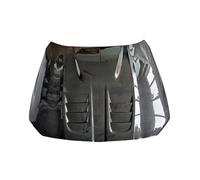 Kit de Cubierta de ventilación for capó de Motor y Parachoques Delantero de Fibra de Carbono Real Compatible con BMW M4 M3 G80 G82 G83 2020-2024(Double-Sided Carbon)