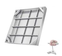Kit de cubierta invisible para lluvia, rejilla F de acero inoxidable y sistema D oculto de agua de lluvia, fácil acceso, inspección y diseño