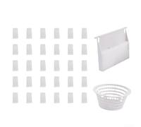 Kit de cubierta para puerta de skimmer de piscina con cesta y calcetines de filtro diseñados para capturar desechos y mejorar el agua de la piscina para múltiples tipos de piscinas