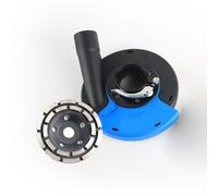 Kit de cubierta polvo for amoladora angular 125/180mm con rueda diamante hormigón, universal for recolección y molienda superficie(Plus 4.5in Cup Wheel)