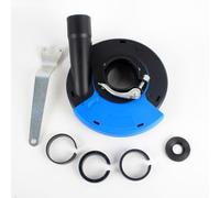 Kit de cubierta polvo for amoladora angular 125/180mm con rueda diamante hormigón, universal for recolección y molienda superficie(5 in Dust Shroud)