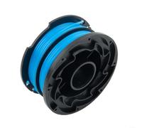 Kit de cubierta y línea de desbrozadora compatible con modelos Black & Decker GL315 GL350 GL650 GL337SB GL546SC GL650SBC GL651SB GL652, 1,65 mm de grosor, alimentación automática de 40 pies, ajuste