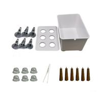 Kit de cubo de crecimiento vegetal Sistema de germinación de 6 tazas