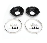 Kit de cubo de montaje de anillo de retención de faros delanteros de acero inoxidable de alta estabilidad a prueba de óxido para Camaro Nova Monte Carlo 1967 1970 2 anillos 18