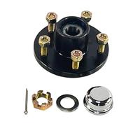 Kit de Cubo de Remolque con 5 Pernos Círculo 4.5" para Ejes 1-1/16" Capacidad 2200 lb Fácil Instalación