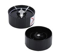 Kit De Cuchillas Cruzadas Y Planas, Compatible Con MagicBullet, Licuadora Y Exprimidor Mixerm De 250 W MB1001, MB 1001B MBR-1701, 1702 Y 1101. Fácil De Limpiar.