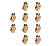 Kit de cuchillas de extracción de tuercas de rueda con 10 cuchillas de bloqueo compatibles con la mayoría de tuercas de rueda, diseñado para mantener una función óptima de la herramienta