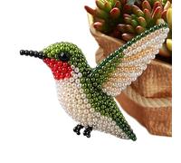 Kit de cuentas animales 3D, juego de artesanía con perlas hechas a mano, kit 3D animal DIY | para decoración del hogar, escritorio, estante, colgante mochila, regalos , curso de arte
