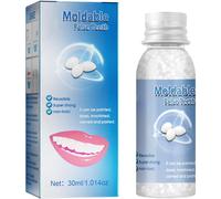 Kit de cuentas de reparacin de dientes 30 ml de cuentas de ajuste trmico moldeable Kit de reemplazo de dientes temporales para la restauracin temp